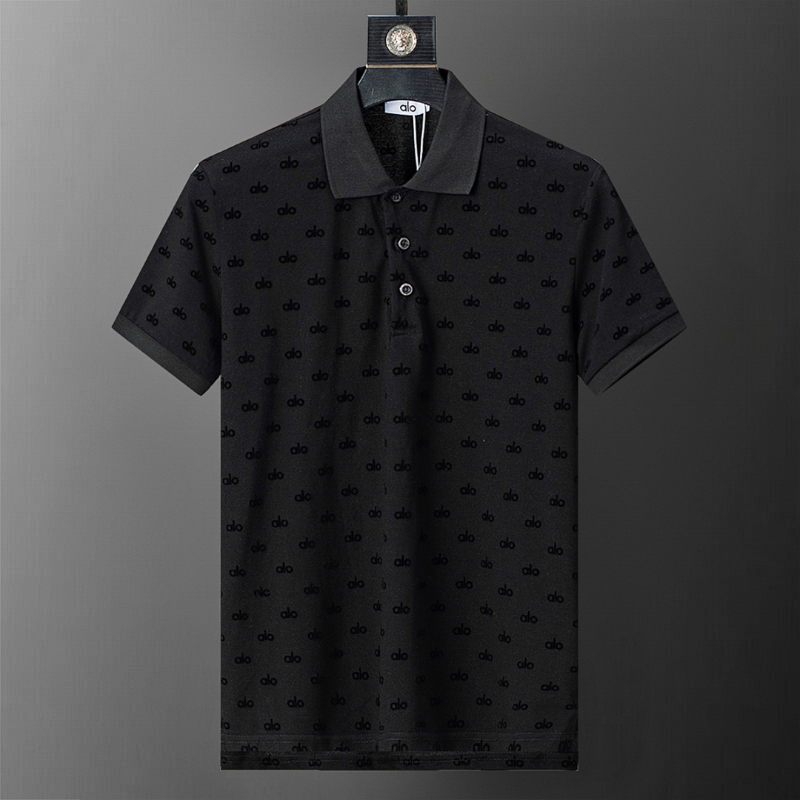 ALOC5 New Men's Summer Cotton Top+Shorts Set Clothing