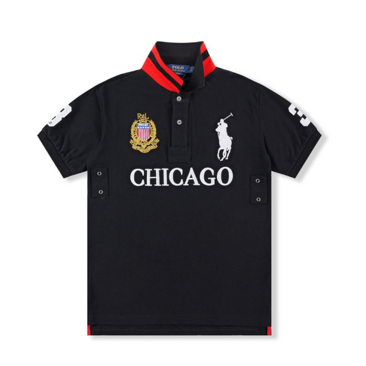 PPC2 summer polo shirt collar embroidered city style top t-shirt polo short sleeved shirt