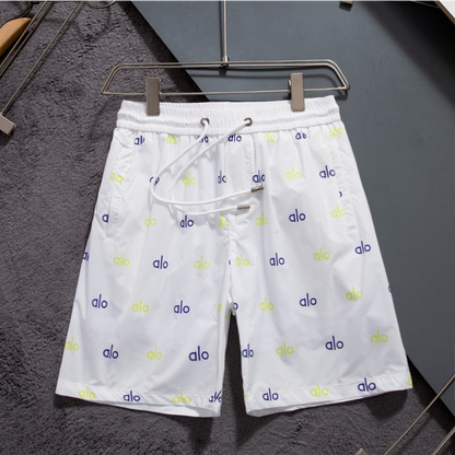 ALOC3 New Men's Summer Beach Pants, Swimming Pants, Shorts Clothing