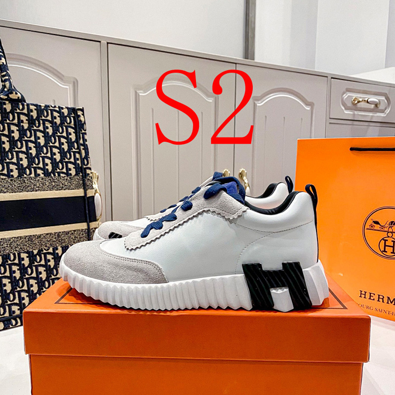 MJHS23 Synthetic Leather Man35-40 Women40-45 Shoes with box