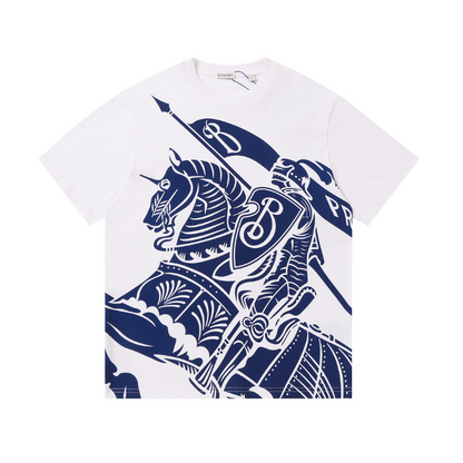 LVC161   High quality men's short sleeved heavy-duty embroidered T-shirt, pure cotton top Clothing