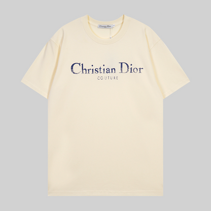 DIC1 New men's and women's summer short sleeved cotton T-shirt clothing