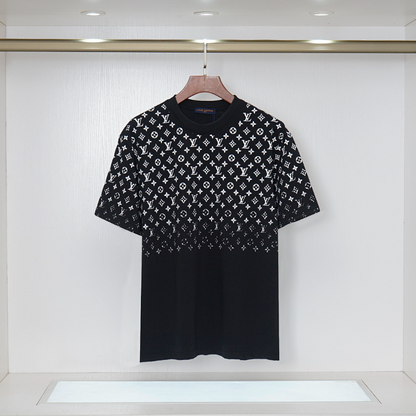 LVC050  New men's and women's summer pure cotton top T-shirt clothing