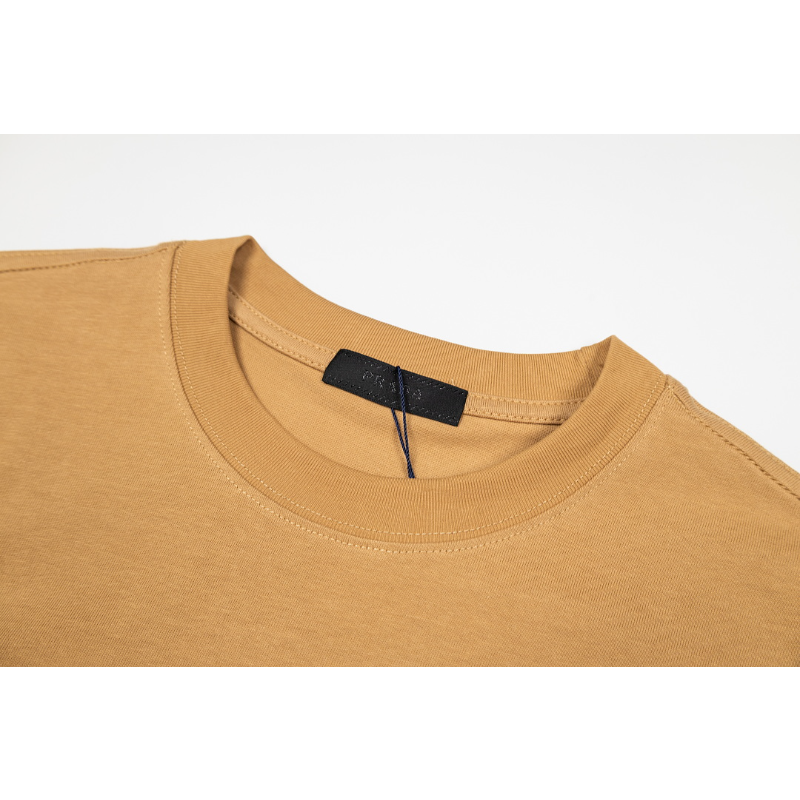 PRC35  New men's and women's summer pure cotton short sleeved top clothing