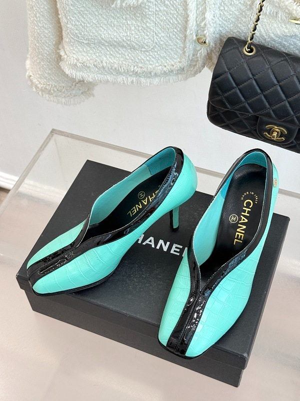 ZLCS5 High heels 6.5CM Size 35-41 Women Letaher shoes with box