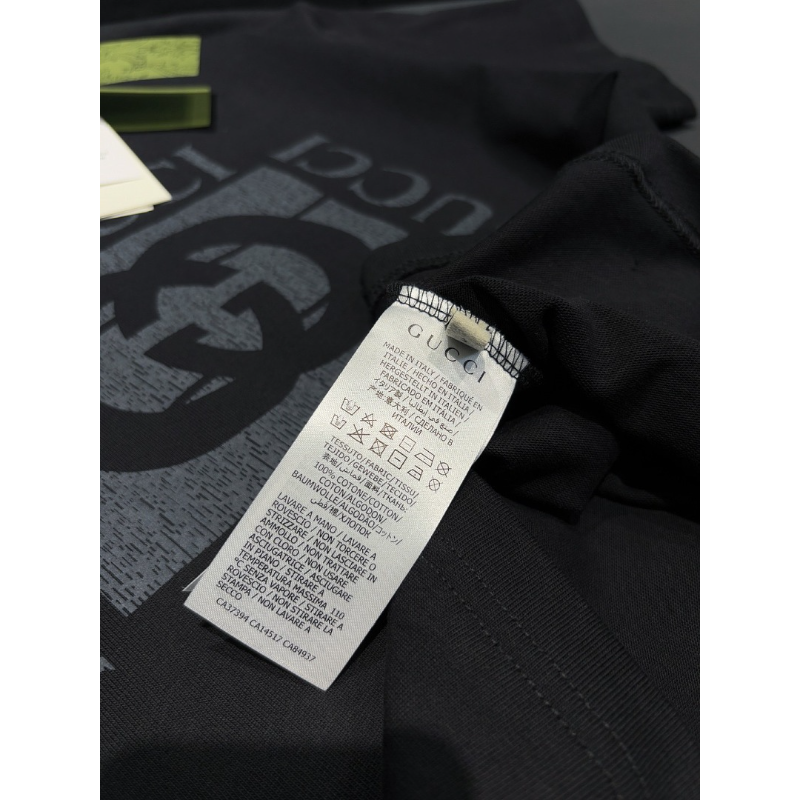 GUC051  New men's and women's summer pure cotton top T-shirt Clothing