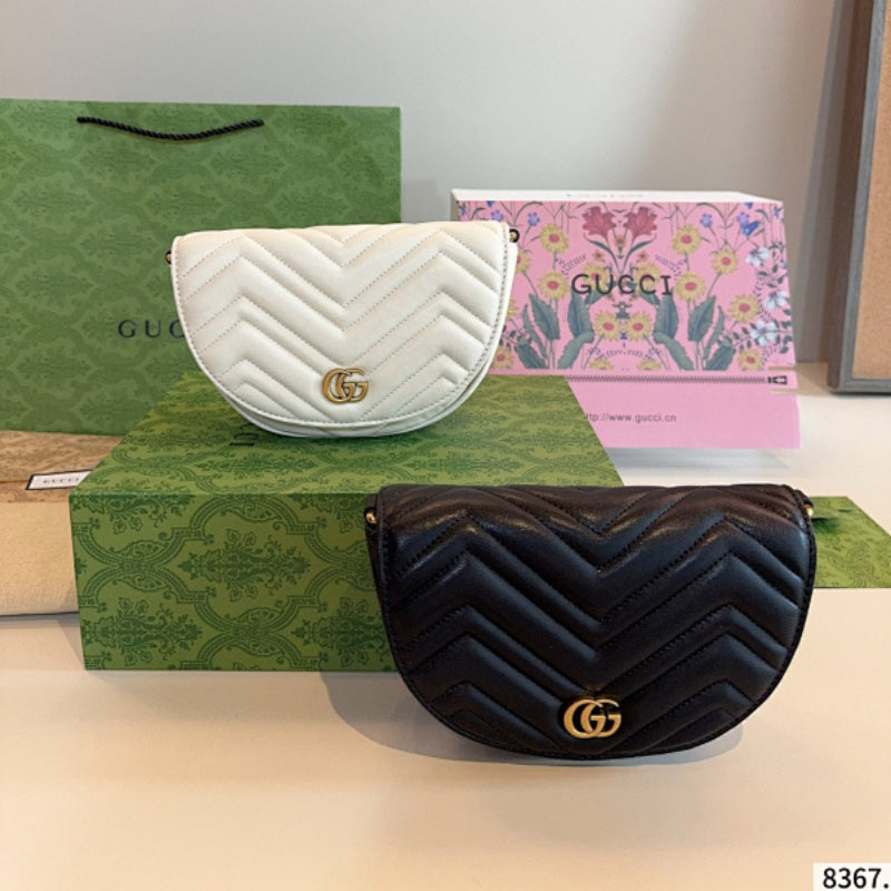MGP1 Leather Bags 17-4-13CM Bag With box