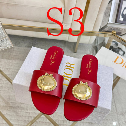 SHDS5 Women slipper Shoes 35-42 with box