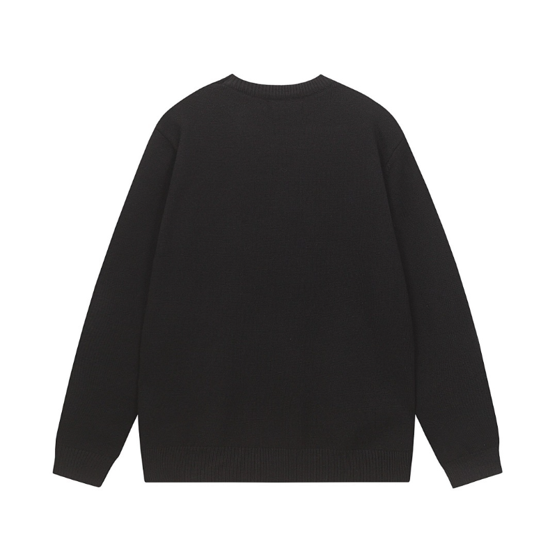 ALOC2 New autumn and winter men's and women's trendy brand new sweater jacquard letter clothing
