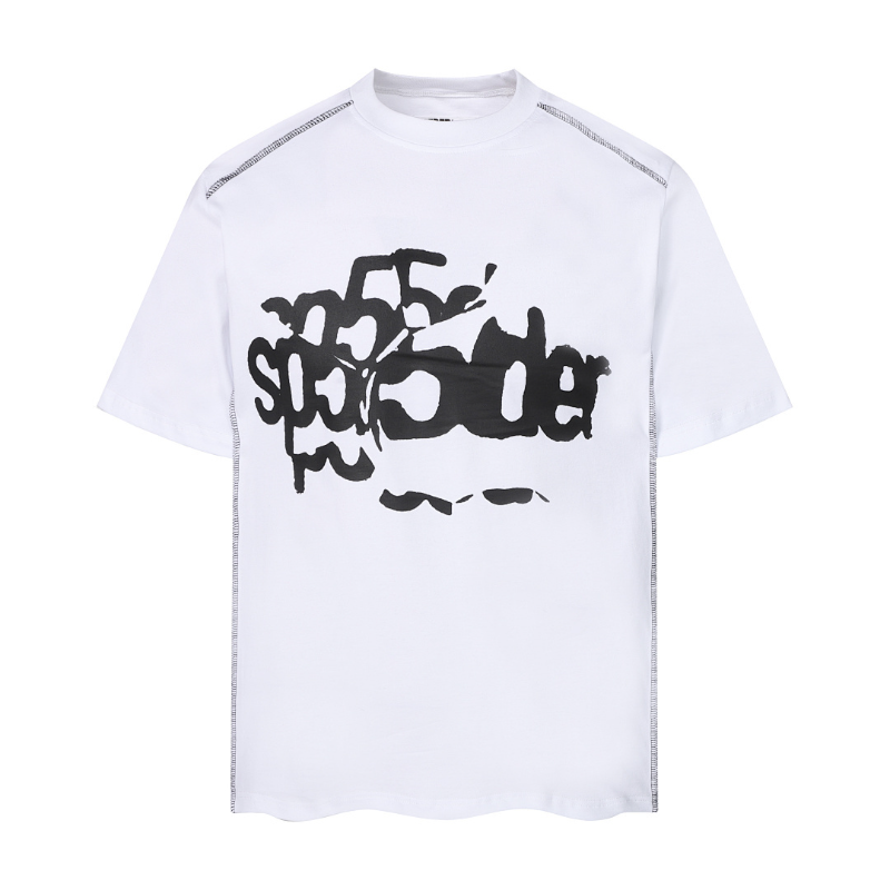SPC18 New men's and women's summer pure cotton top T-shirt clothing