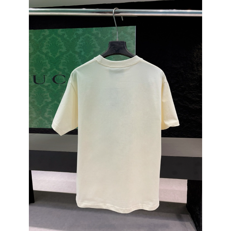 GUC052  New men's and women's summer pure cotton top T-shirt Clothing