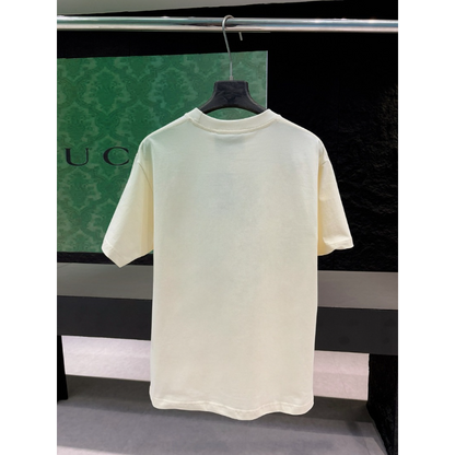 GUC052  New men's and women's summer pure cotton top T-shirt Clothing