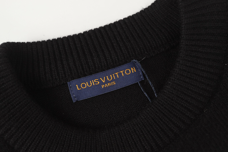LVC1 New autumn and winter men's and women's trendy brand new sweater jacquard letter clothing