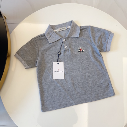 TMOC2 New Boys' Summer Cotton Polo Top+Cotton Shorts Set Clothing