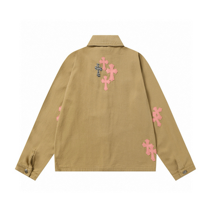 KLC29 New men's and women's spring and autumn high-quality denim clothes, jackets, outerwear clothing