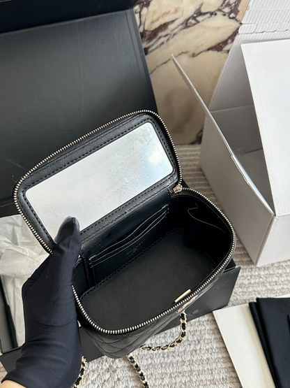 ACP73 Leather Bags 17CM Bag with Box