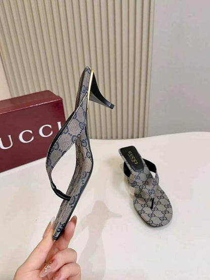 SHGS2 Women slipper high heels Shoes 35-43 with box