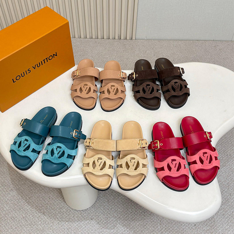 SHLS02 Man And Women slipper Shoes 35-45 with box