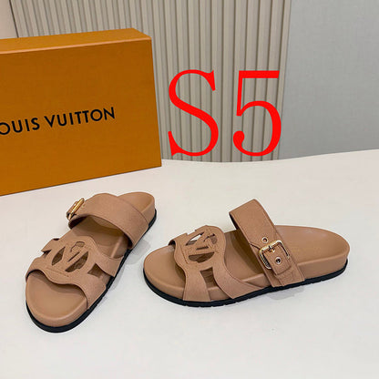 SHLS02 Man And Women slipper Shoes 35-45 with box