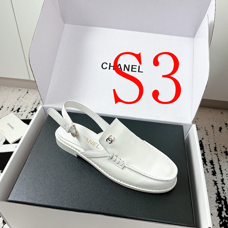 JDCS01 Women 35-41 Real Leather shoes with box