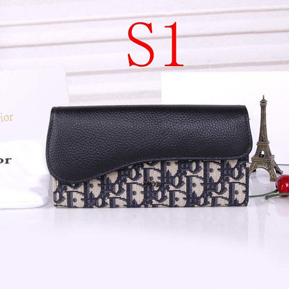 LDP45 Leather Wallets 19-10.5-3.5CM with box