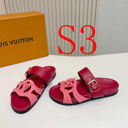 SHLS02 Man And Women slipper Shoes 35-45 with box