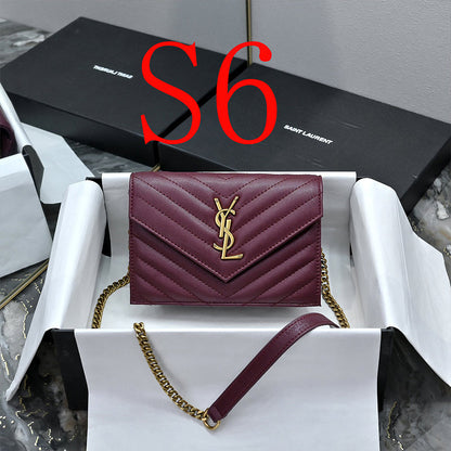 LYP05 Leather bag 19-13-5CM Shoulder bags With Box