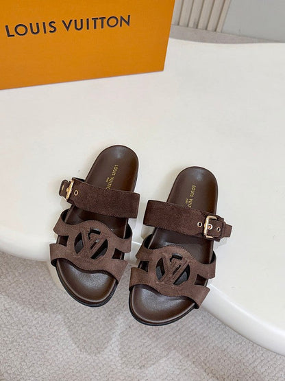 SHLS02 Man And Women slipper Shoes 35-45 with box