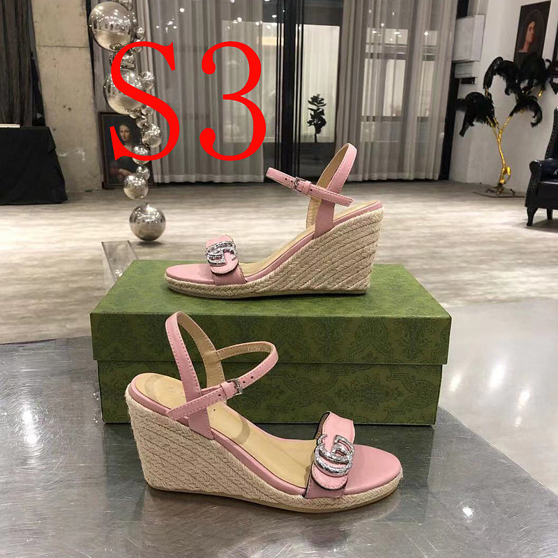 JHGS1 Slipper 8CM Heel Size 35-41 Lether Shoes with box