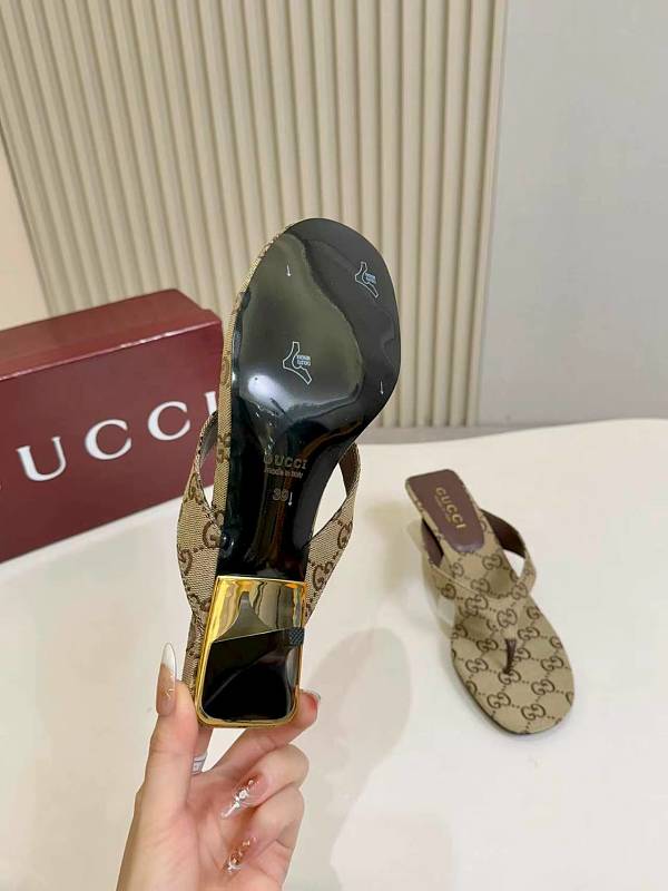 SHGS2 Women slipper high heels Shoes 35-43 with box