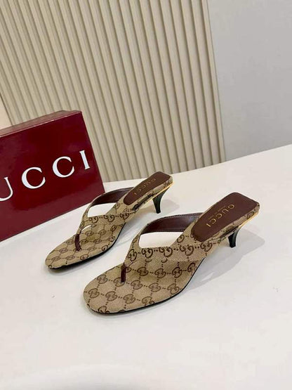 SHGS2 Women slipper high heels Shoes 35-43 with box
