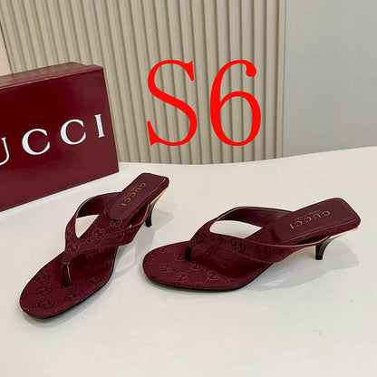 SHGS2 Women slipper high heels Shoes 35-43 with box