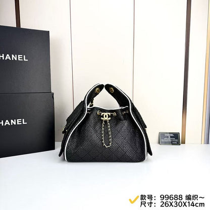 LCP18  Leather Bag 26-30-14cm Shoulder bags