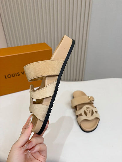 SHLS02 Man And Women slipper Shoes 35-45 with box