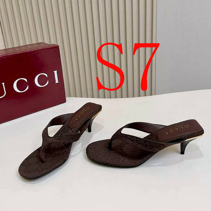 SHGS2 Women slipper high heels Shoes 35-43 with box