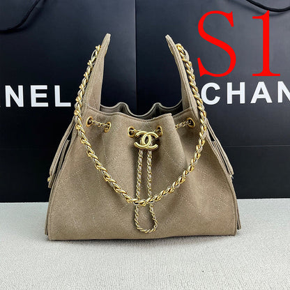 LCP11 Suede cowhide Bag 30-12-26CM Shoulder bags