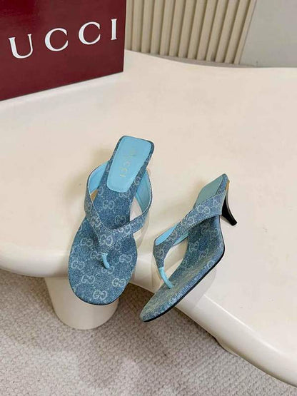 SHGS2 Women slipper high heels Shoes 35-43 with box