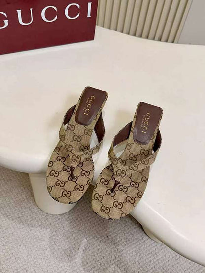 SHGS2 Women slipper high heels Shoes 35-43 with box