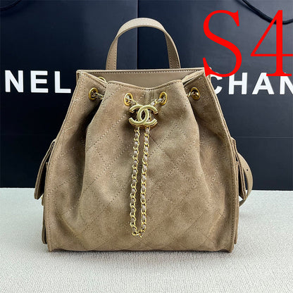 LCP18 Cowhide Leather Bag 23-23-14CM Shoulder bags