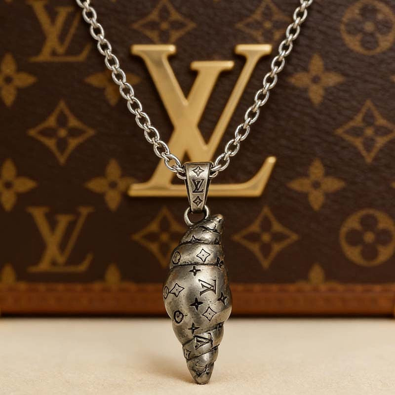 JK765 Steel  Necklace Jewelry