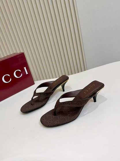 SHGS2 Women slipper high heels Shoes 35-43 with box
