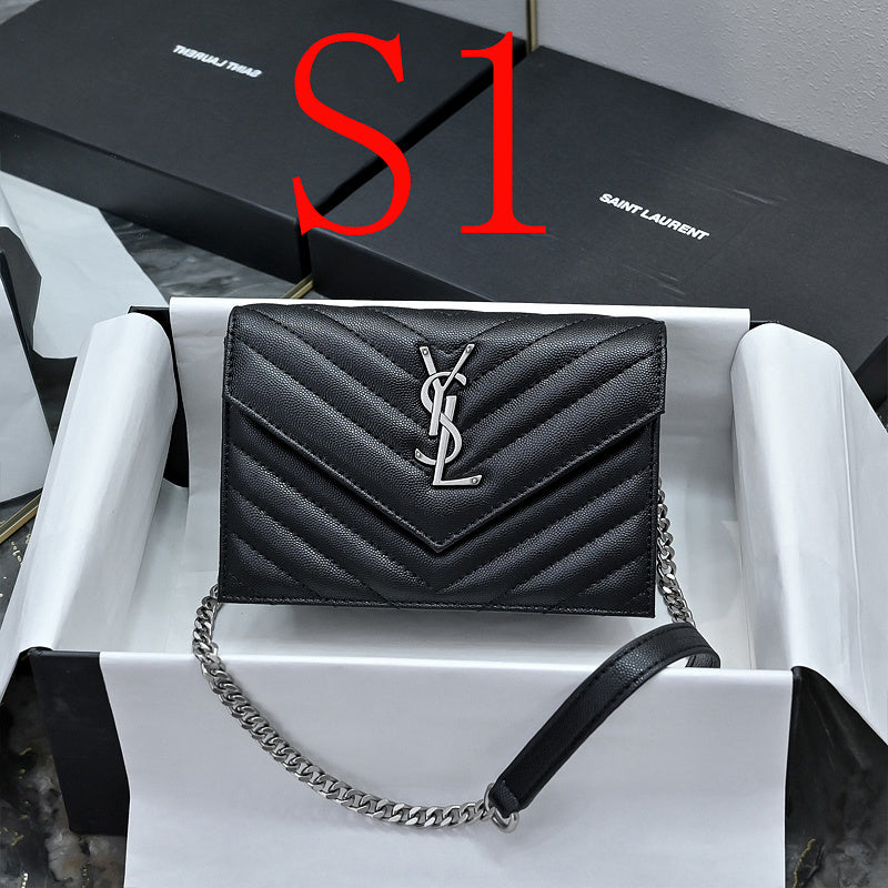 LYP05 Leather bag 19-13-5CM Shoulder bags With Box
