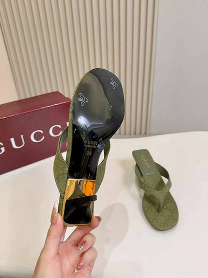 SHGS2 Women slipper high heels Shoes 35-43 with box