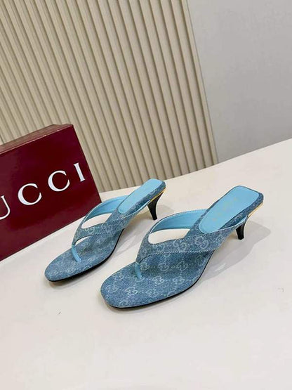 SHGS2 Women slipper high heels Shoes 35-43 with box