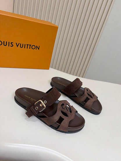 SHLS02 Man And Women slipper Shoes 35-45 with box