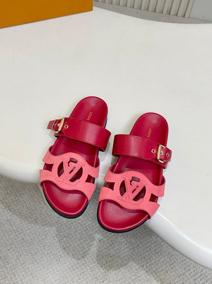SHLS02 Man And Women slipper Shoes 35-45 with box