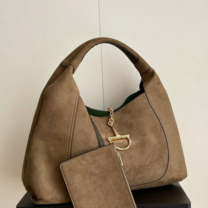 LGP41 frosted Leather Bag 46-26-16CM Handbag